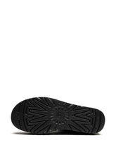 Ugg Australia Classic Ultra Mini Platform Black Suede Ankle Boots Black