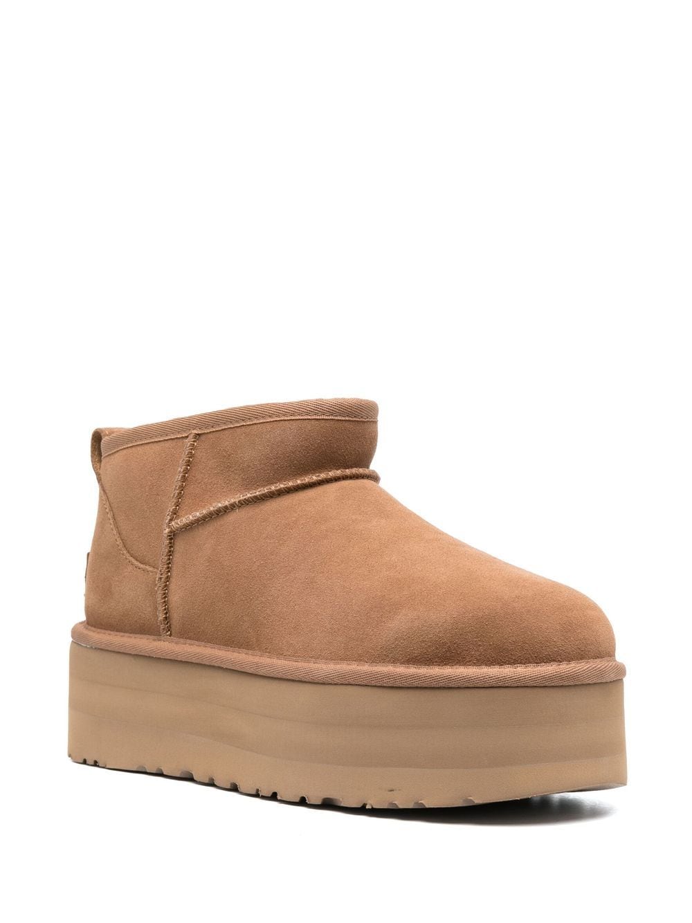 Ugg Australia Classic Ultra Mini Platform Boots Beige