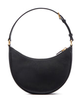 Valentino Garavani VLogo Signature Mini Calf Leather Hobo Bag Black Black