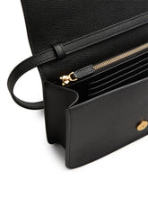 Valentino Garavani VLogo Signature Mini Grained-Leather Clutch Bag Black