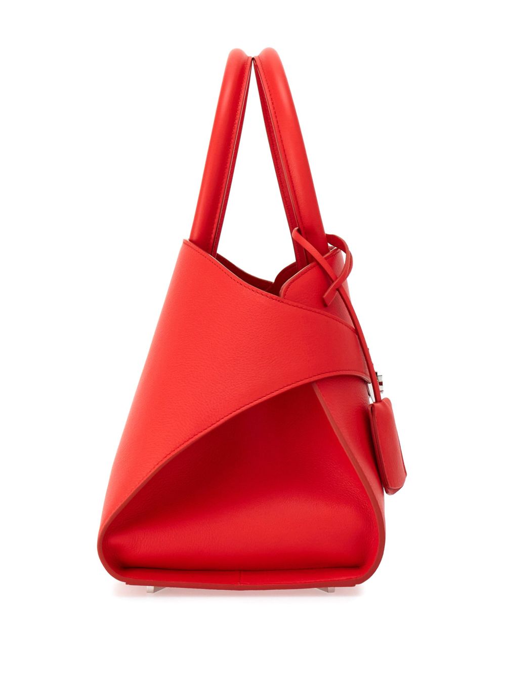Ferragamo Hug Small Leather Tote Bag Red