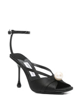 Jimmy Choo 100mm Siva sandals Black
