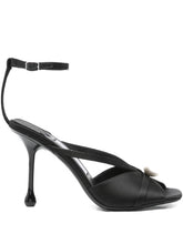 Jimmy Choo 100mm Siva sandals Black