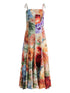 Alice + Olivia Jeannette Floral Midi Dress Multicolour