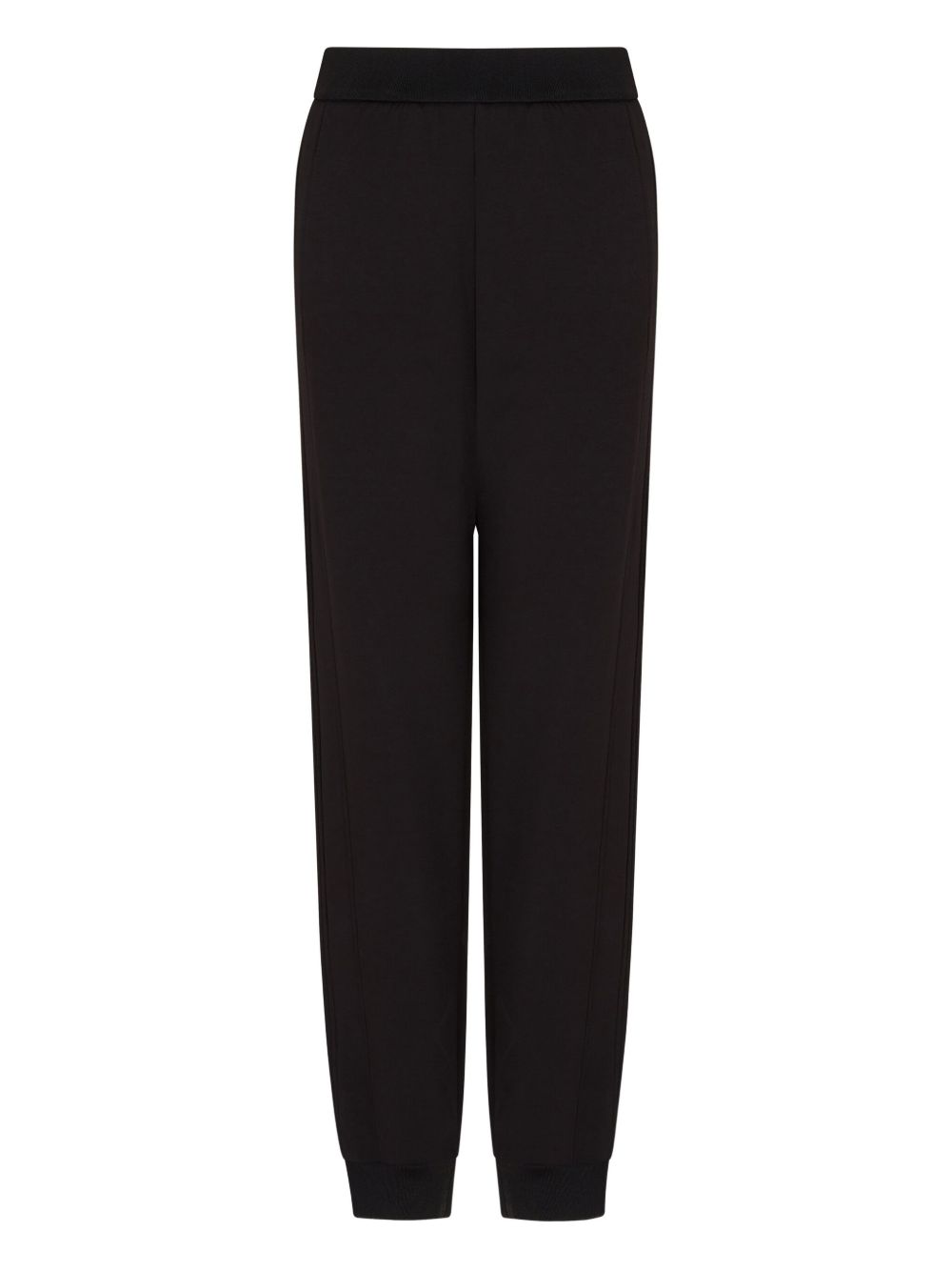 Emporio Armani Capsule Cotton-Blend Sweatpants Black
