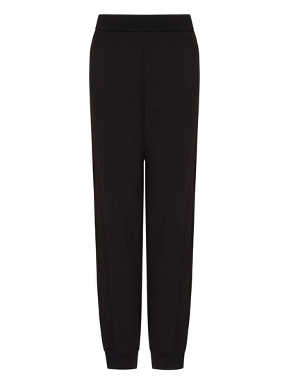Emporio Armani Capsule Cotton-Blend Sweatpants Black