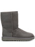 Ugg Australia Classic Short II Silk & Nylon Grey Boots Grey