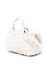 Zanellato Postina Baby Teddy White Silk & Nylon Bag White