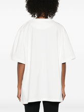 The Attico Jersey Crewneck T-Shirt White