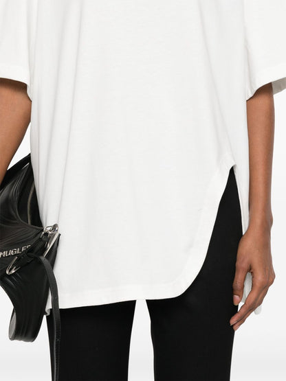 The Attico Jersey Crewneck T-Shirt White