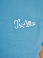 The Attico Jersey polo shirt Clear Blue