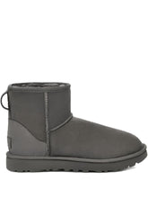 Ugg Australia Classic Mini II Silk and Nylon Ankle Boots Grey