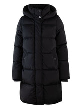 Woolrich Kelly Long Down Jacket in Black