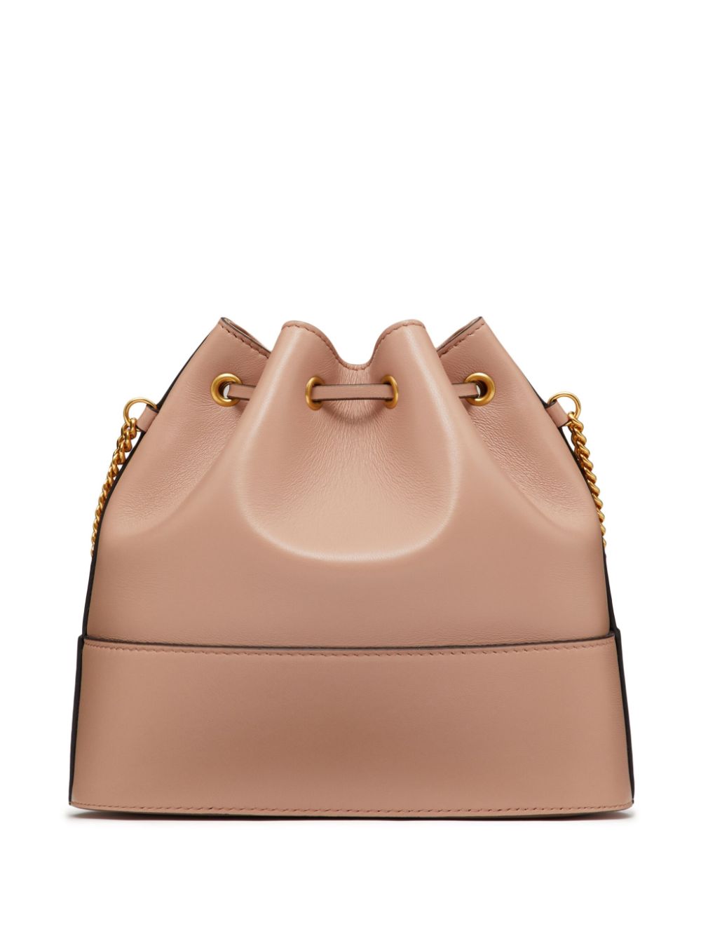 Valentino Garavani VLogo Signature Silk and Nylon Mini Clutch Bag Pink