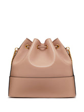Valentino Garavani VLogo Signature Silk and Nylon Mini Clutch Bag Pink