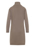 Fabiana Filippi Crystal-Embellished Wool Short Dress in Brown Brown