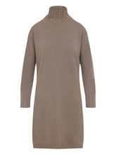 Fabiana Filippi Crystal-Embellished Wool Short Dress in Brown Brown