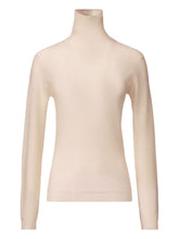 Fabiana Filippi Sequined Wool Roll-Neck Sweater White