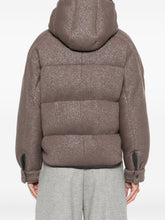 Brunello Cucinelli Quilted Cashmere Down Hooded Jacket Brown