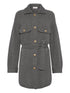 Brunello Cucinelli Ribbed-Knit Wool and Cashmere Belted Cardigan Grey