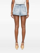 Zimmermann Lucky Denim Shorts in Clear Blue