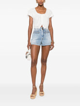 Zimmermann Lucky Denim Shorts in Clear Blue