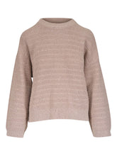 Brunello Cucinelli Cotton Diamond Crew-Neck Sweater Beige