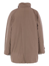 Brunello Cucinelli Double-Breasted Short Down Jacket Beige