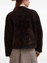 Brunello Cucinelli Double-Breasted Reversible Lamb Fur Jacket Brown Brown