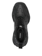 Balenciaga Monday Heel Sculpted Calf Leather Boots Black