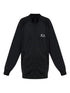 Balenciaga Logo-Print Zip-Up Cotton Sweatshirt Black