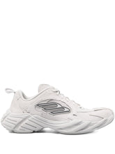 Balenciaga Monday Leather Sneakers White