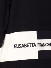 Elisabetta Franchi Silk-Blend Crewneck Sweater Black black