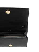 Elisabetta Franchi Shoulder Bag with Groumette Chain Black