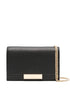 Elisabetta Franchi Shoulder Bag with Groumette Chain Black