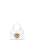 Dolce & Gabbana Medium Devotion leather handbag white