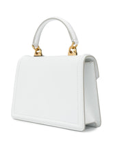 Dolce & Gabbana Medium Devotion leather handbag white