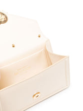 Dolce & Gabbana Devotion Small Top Handle Leather Bag Beige