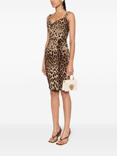 Dolce & Gabbana Devotion Small Top Handle Leather Bag Beige