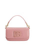 Dolce & Gabbana 3.5 Pink Leather Crossbody Shoulder Bag Pink