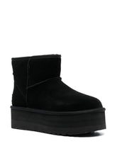 Ugg Australia Classic Mini Platform Suede Boots Black black