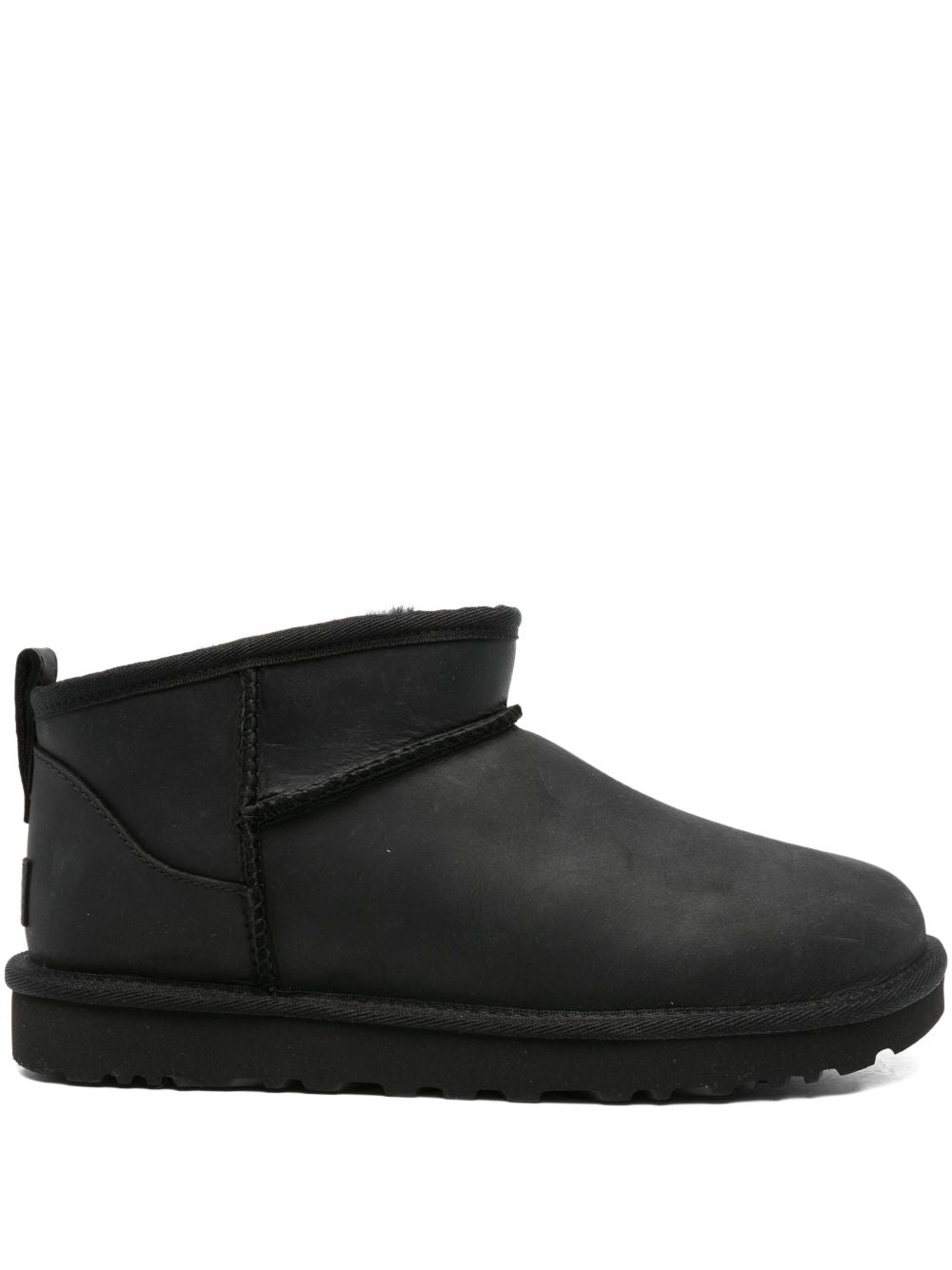 Ugg Australia Classic Micro Leather Boots Black