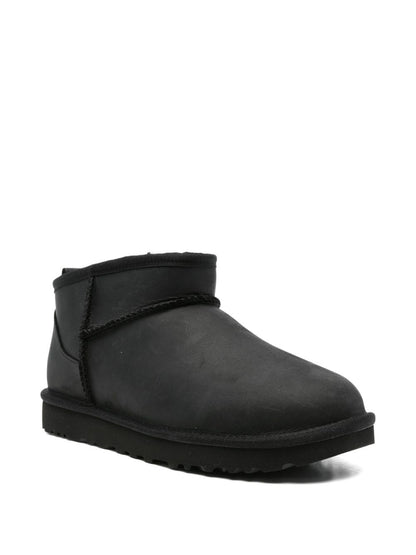 Ugg Australia Classic Micro Leather Boots Black