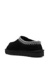 Ugg Australia Tasman II Black Suede Slip-On Sandals Black