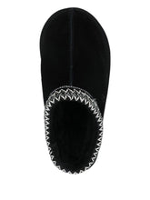 Ugg Australia Tasman II Black Suede Slip-On Sandals Black
