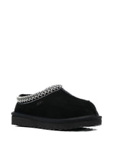 Ugg Australia Tasman II Black Suede Slip-On Sandals Black