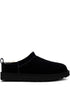 Ugg Australia Shearling-Lined Suede Platform Slip-On Sandals Black Black