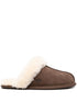 Ugg Australia Scuffette II Shearling Trim Brown Slippers Brown