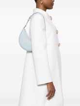 Valentino Garavani VLogo Signature Clear Blue Calf Leather Mini Hobo Bag Clear Blue