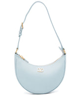 Valentino Garavani VLogo Signature Clear Blue Calf Leather Mini Hobo Bag Clear Blue